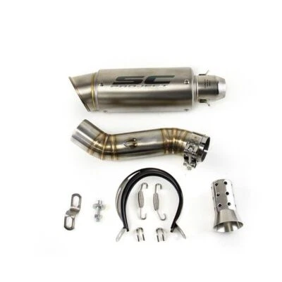 CBR500R 2016-2025 for Honda CB500F CB500X Exhaust Mid Tail Pipe Slip on Muffler - Image 1 of 4