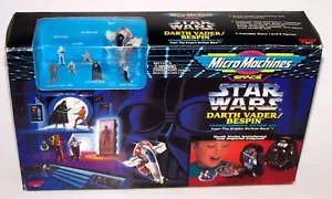 Star Wars Micro Machines Darth Vader Bespin Transforming Action Set Galoob NIB - Picture 1 of 6