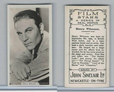 S70-17 John Sinclair Ltd, Film Stars, 1934, #18 Henry Wilcoxon