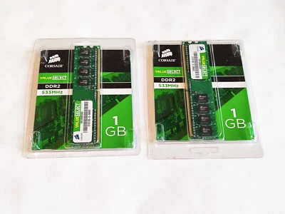 Ram ddr2 2x1Gb 533 mhz - Imagen 1 de 3