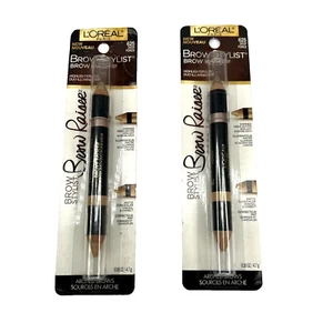 Loreal Paris Brow Stylist Raiser Highlighter Duo #625 Deep Fonce NIB Set of 2 - Picture 1 of 6