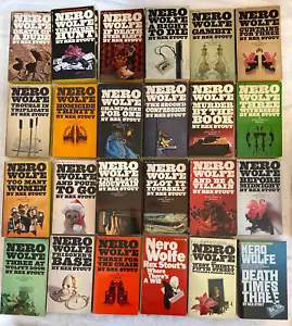 Nero Wolfe Rex Stout CHOOSE YOUR TITLE GOOD to LIKE NEW condition Bantam PB #9 - Imagen 1 de 5