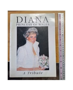 A tribute Diana Princess of Wales, 1997, full color 36 pages, 8.5"x11.5" book - Picture 1 of 16