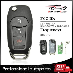 FOR 2015-2021 FORD F150 F250 F350 REMOTE FLIP KEY FOB N5F-A08TAA TOP QUALITY A++ - Picture 1 of 9