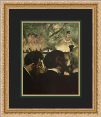 Impresión enmarcada personalizada de músicos de orquesta Edgar Degas  Foto 1 de 2