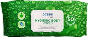 Ocean Healthcare Hygienic Body Wipes | Cleans without Water | Ph Balanced | A... - Picture 1 of 9