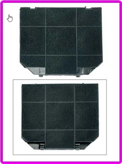 FILTRE A CHARBON HOTTE ROBLIN FRANKE 5403008 265X235MMX16MM