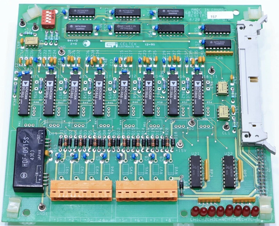 CELTEK 607009 REV 1ШТ ПЕЧАТНАЯ ПЛАТА - Изображение 1 из 4