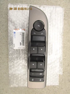 10 - 13 CHEVY TAHOE SUBURBAN LS LT MASTER POWER WINDOW SWITCH BRAND NEW 20877677 - Picture 1 of 4