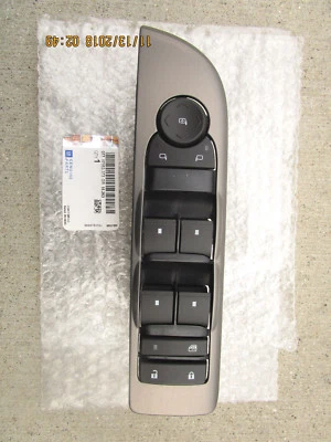 INTERRUPTOR DE VENTANA ELÉCTRICA CHEVY TAHOE SUBURBAN LS LT MASTER 10-13 NUEVO 20877677 Foto 1 de 4