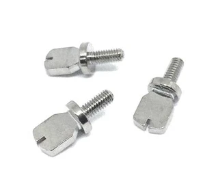 3X #SC02 New Style Presser Foot Thumb Screw with Washer for All Sewing Machines - Picture 1 of 3