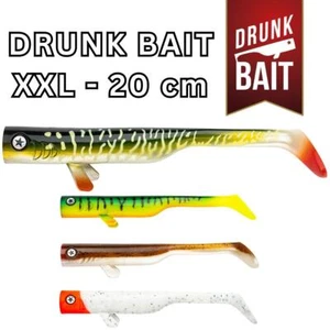 LMAB Drunk Bait 20 cm - alle Farben - Hechtköder, Big Bait, Gummifisch für Hecht - Picture 1 of 5