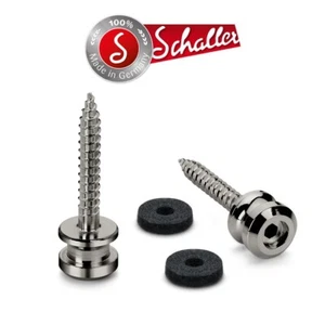 Schaller strap locks SLOCK Button Size M Ruthenium - Picture 1 of 3