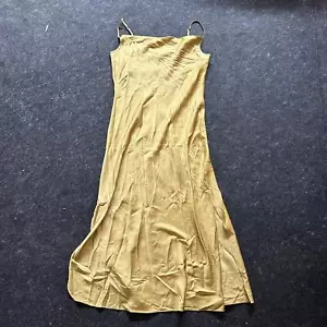 AllSaints Hadley Jacquard Cowl Neck Slipdress, Sap Green, 6 US (UK 10) - Picture 1 of 5