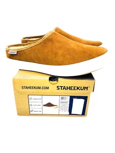 Staheekum Plush Lining Indoor / Outdoor Cami Mule - CHESTNUT, US 9M - Picture 1 of 10