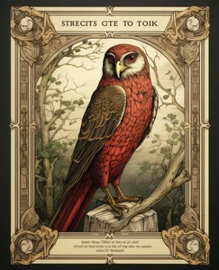 Eclectic 8x10 Line Art Prints Manuscript-Inspired Diverse Themes  72833640 - Picture 1 of 1