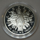 1989-S Congressional Proof Silver Dollar Us Mint Commemorative $1 Capsule