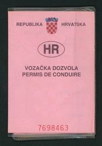 🔴KROATIEN Führerschein abgelaufen am 9. 1. 2004.🔴 - Bild 1 von 3