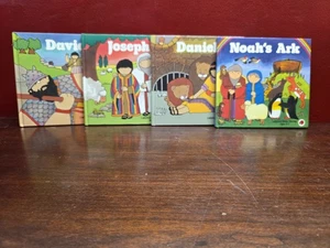 Ladybird Bible Stories Lot Of 4 Noah's Ark, Danielle, Joseph, David 1985 - Bild 1 von 6