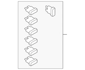 Genuine Mazda Fuse F151-67-099 - Picture 1 of 2