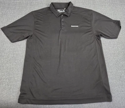 Cutter And Buck Performance Polo Shirt Mens 3XL Black Short Sleeve Bridgestone  - Image 1 of 4