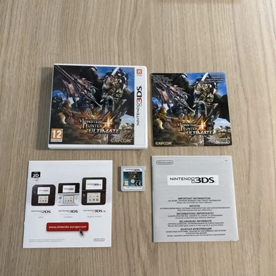 Monster Hunter 4 Ultimate (Nintendo 3DS, 2015) - Tested/working - Fast Post - Image 1 of 4