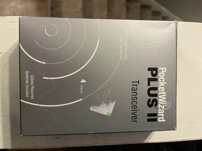 PocketWizard Plus II Transceiver Pocket Wizard Tested & Working + Box + Manual - Image 1 of 4