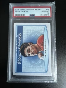 2019 UD Goodwin Champions #54 RYAN GARCIA Card PSA 10 Gem Mint - Picture 1 of 2
