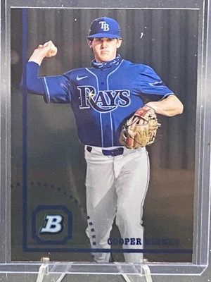 2022 Bowman Heritage #BHPC-80 Cooper Kinney Chrome Prospects - Image 1 of 2