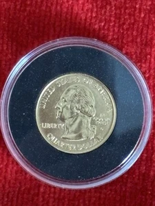 2006 24K Gold Plated Nevada State Quarter MINT - Picture 1 of 5