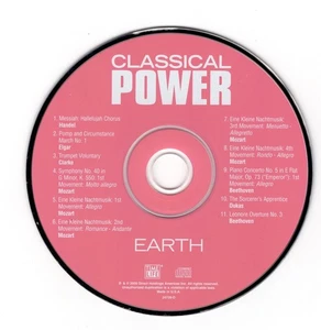 Classical Power Earth Various Artists Classical Music CD Professionally Cleaned - Picture 1 of 2