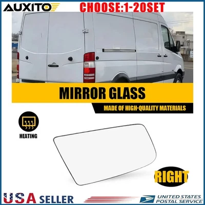 Espejo retrovisor térmico vidrio pasajero para Mercedes-Benz Sprinter 2500 3500 10-18 1-5X Foto 1 de 4