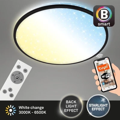 Deckenleuchte Briloner Sternenhimmel Ø49cm LED 42W SmartHome Deckenlampe - Bild 1 von 4