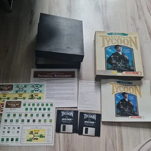 Railroad Tycoon BIG BOX Amiga Game Microprose Sid Meir's - Afbeelding 1 van 7