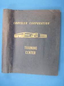 1963 Chrysler Corporation Schulungszentrum Broschüre Einzelhandel Verkauf Klinik - Bild 1 von 8