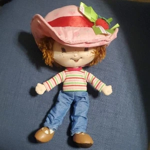 Muñeca de peluche Strawberry Shortcake Y2k muñeca de trapo juguete de colección de aproximadamente 11" de alto - Imagen 1 de 6