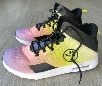 Женские кроссовки ZUMBA Air Funk Stomp Ombre размер 10 фиолетовый розовый желтый - Изображение 1 из 4