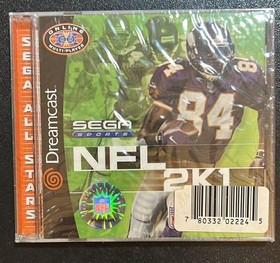 Sega Sports NFL 2K1 Sega Dreamcast Brand New Factory Sealed 