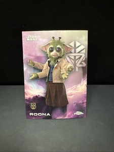 2025 Topps Chrome Star Wars Roona Refractor #157 Skeleton Crew - Bild 1 von 2
