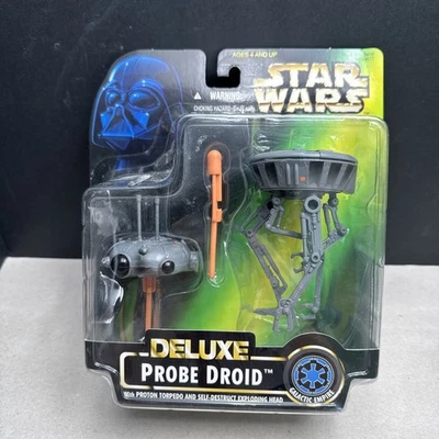 NEW Deluxe PROBE DROID Star Wars 1996 Power of the Force Action Figure Vintage - Image 1 of 4