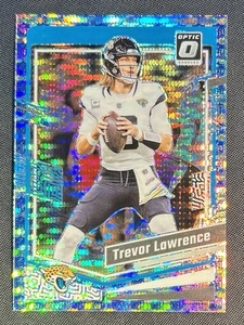 2023 Donruss Optic NFL Shield Logo Pulsar Prizm Trevor Lawrence #87 Jaguars /32 - Picture 1 of 2