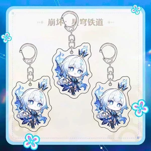 3Pcs/set Honkai: Star Rail Cerydra Q Version Acrylic Keychain Pendant Decoration - Picture 1 of 1