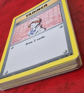 Pokemon Trainer Card Bill Base Set - Picture 1 of 1
