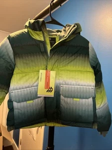 All In Motion Boy S 6/7 Green Tie Dye Puffer Insulated Water Resist Jacket (35C) - Picture 1 of 2