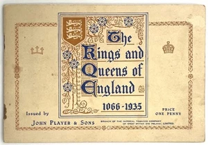 Tarjetas de cigarrillo / Reyes y reinas de Inglaterra 1066 - 1935 1ª edición - Imagen 1 de 7