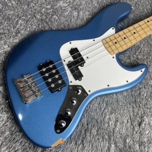 Bajo eléctrico Grass Roots G-JB-45PM Jazz Bass Lake Placid Blue usado - Imagen 1 de 16