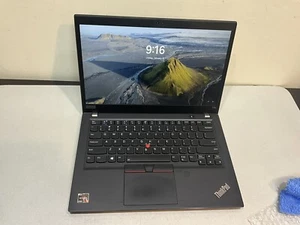 Lenovo ThinkPad T14s Gen 1 14" AMD Ryzen5 Pro 4650u@2 08RAM 256GB SSD Windows 11 - Picture 1 of 9
