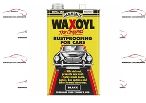 Hammerite 5092949 Waxoyl Rustproofing Refill Can (5L) - Black - Picture 1 of 1