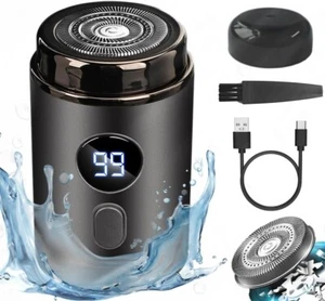 Candico Mens travel mini portable electric shaver,USB charging mens razor,Upgrad - Picture 1 of 7