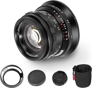 PERGEAR 35mm F1.4 Full-Frame Focus Lens For Leica Panasonic L-Mount Camera - Picture 1 of 9